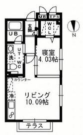 プライムアーバン学芸大学 201 間取り図