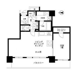 パークタワー秋葉原 10階 間取り図