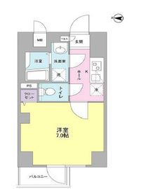 フィオリトゥーラ三軒茶屋ステーションフロント 202 間取り図