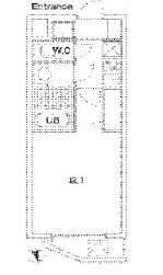 白金高輪レジデンス 408 間取り図