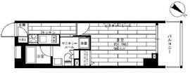 グランドコンシェルジュ日本橋 7階 間取り図