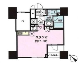 プレミスト渋谷宮益坂 9階 間取り図