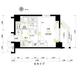 フェニックス浜松町 9階 間取り図