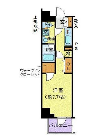 デュアレス千代田三崎町 9階 間取り図