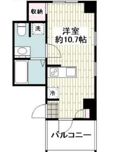 ブリリアントコート目黒 301 間取り図