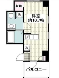 ブリリアントコート目黒 301 間取り図