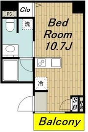 ブリリアントコート目黒 501 間取り図