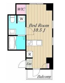 ブリリアントコート目黒 601 間取り図