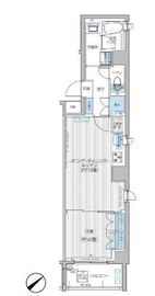 バウヒニア赤坂 302 間取り図
