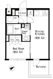 エスティメゾン四谷坂町 312 間取り図