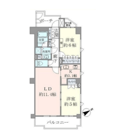 グランヴェール代官山 3階 間取り図