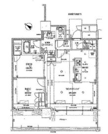 ブリリア有明シティタワー 16階 間取り図