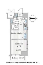 オークスクエア雷門 403 間取り図