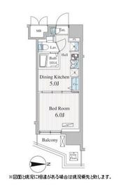 オークスクエア雷門 305 間取り図