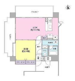 インザガーデン 1001 間取り図