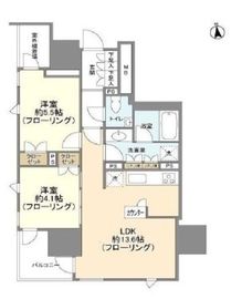 プレミスト麹町 9階 間取り図