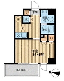 エスティメゾン武蔵小山 303 間取り図