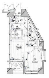 デュオ・スカーラ西麻布タワーイースト 9階 間取り図