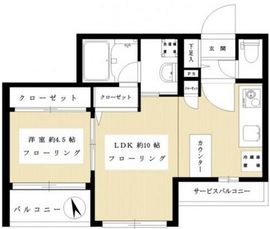カーサ・ベリーニ桜丘町 203 間取り図