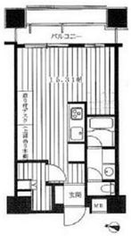 オーベル代官山DE 7階 間取り図