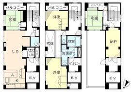ザ・サクラレジデンス小舟町 8F 間取り図