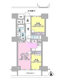 パークハウス文京関口 7階 間取り図