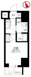 メイクスデザイン池袋 15階 間取り図