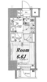 メイクスデザイン池袋 207 間取り図