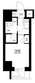 メイクスデザイン池袋 1306 間取り図