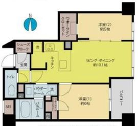 南青山マスターズハウス 4階 間取り図