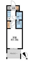 アーデン門前仲町 605 間取り図