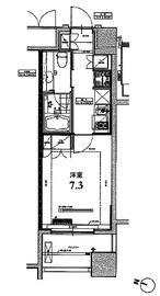 レグノ・フォルテ二番町 2階 間取り図