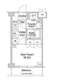 コンフォリア駒場 122 間取り図