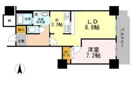 品川シーサイドビュータワー1 2206 間取り図