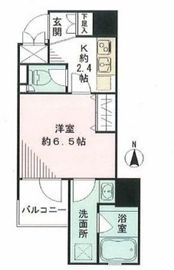 プリモ・レガーロ北品川 801 間取り図