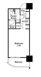 グランドメゾン西麻布 202 間取り図