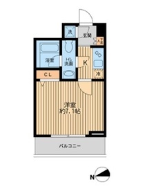 HF早稲田レジデンス 316 間取り図