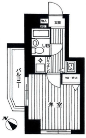 パークウェル麻布 5階 間取り図