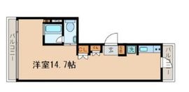 クリエーション六義園 4F1 間取り図