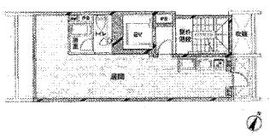 クリエーション六義園 9F1 間取り図
