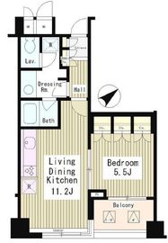 パークオアシス赤坂丹後坂 302 間取り図