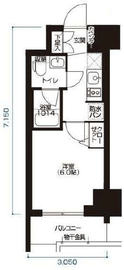アーバネックス大森 1107 間取り図