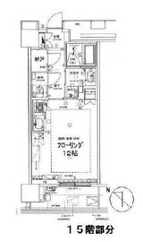 プリズムタワー 17階 間取り図