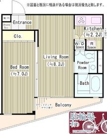 代々木 MK COURT 201 間取り図