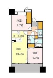 ロイヤルパークスシーサー南千住 611 間取り図