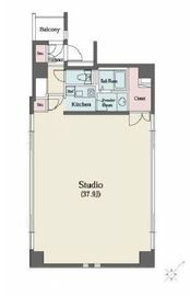 デュープレックス銀座タワー8/14 602 間取り図