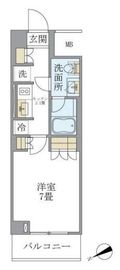 ブリリアイスト北沢 308 間取り図