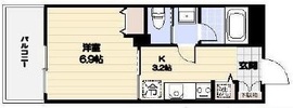 六本木グランドタワーレジデンス 414 間取り図