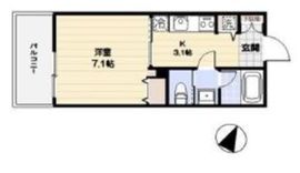 六本木グランドタワーレジデンス 415 間取り図