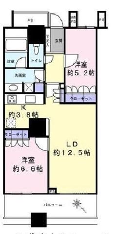 ザ・東京タワーズ シータワー 4階 間取り図